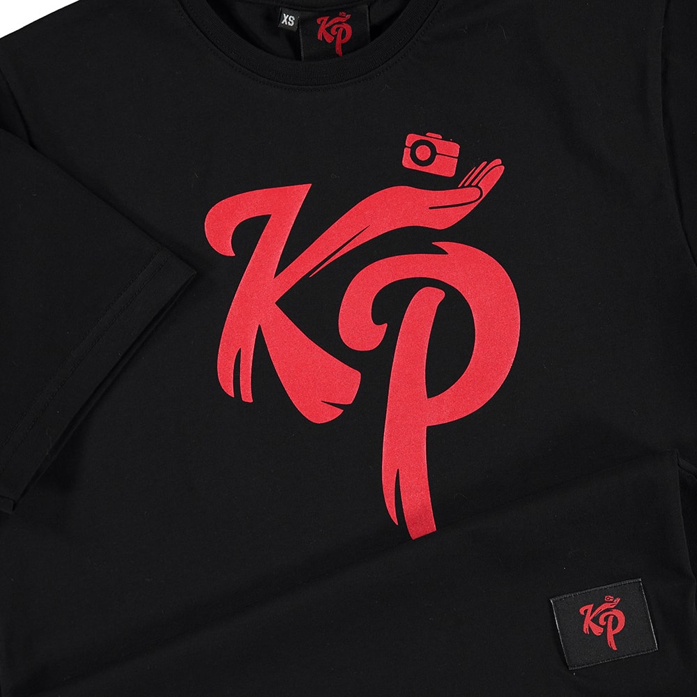 Enzo Knol T Shirt Kp Logo Zwart Knolpower